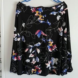 Renee C Floral skirt large